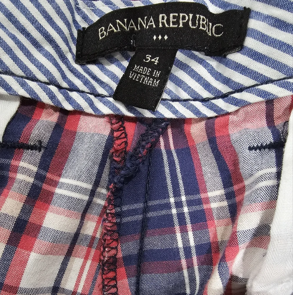 Banana Republic 60s madras